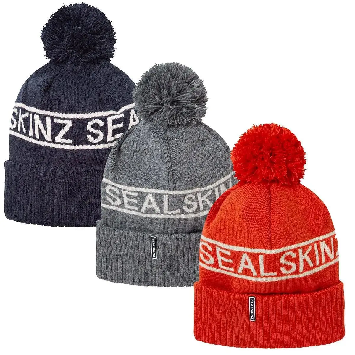 Sealskinz Heacham Waterproof Bobble Hat Beanie 1