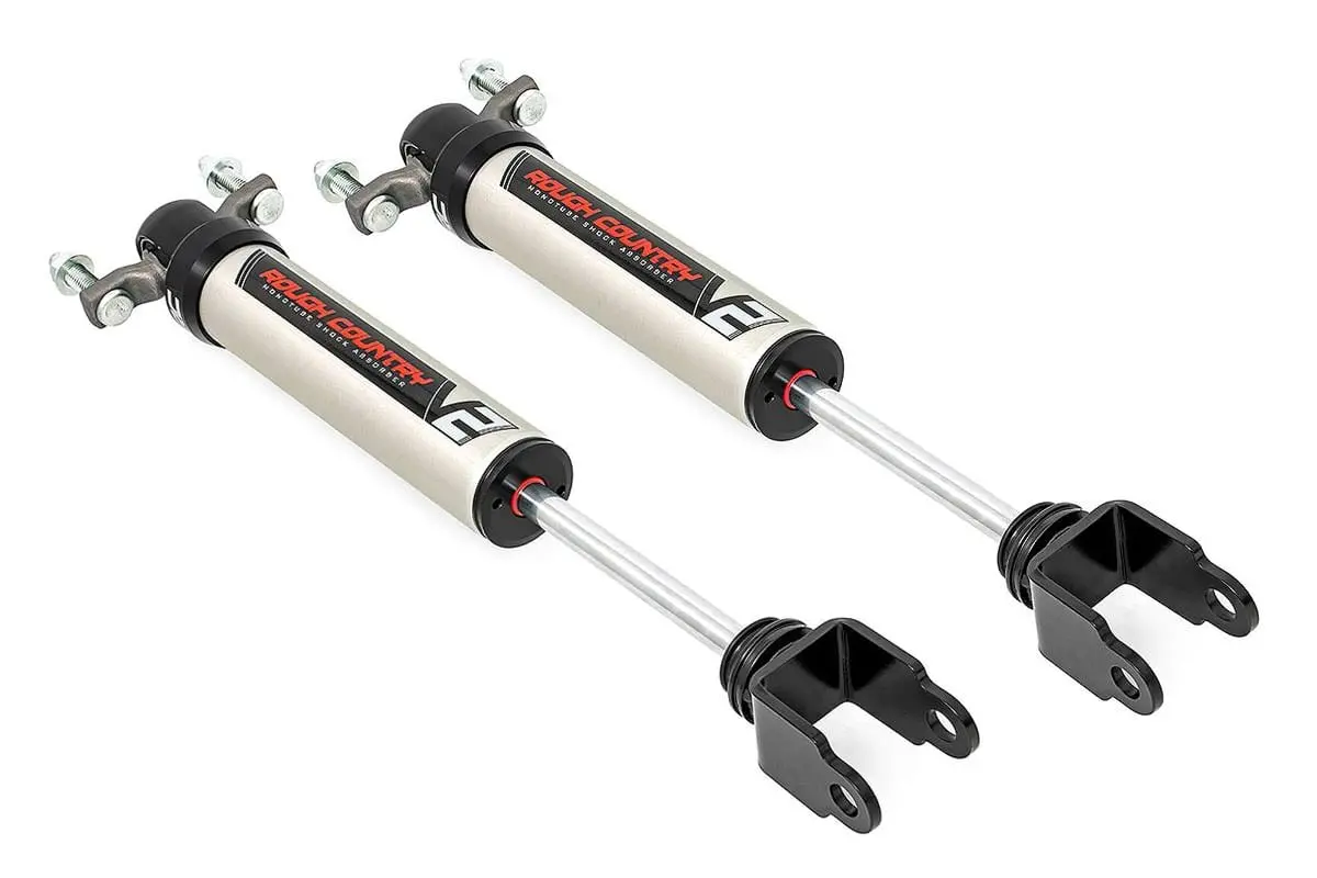 V2 Front Shocks | 2.5-3" | Chevrolet Silverado/Gmc Sierra 2500Hd/3500Hd | 2011-2022 | Rough Country | 760832_A 1
