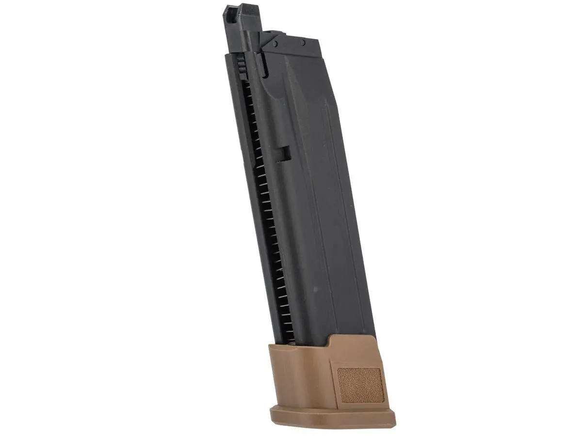 Vfc Sig Sauer Proforce M17 Airsoft Magazine Tan (Co2 / Green Gas) 1