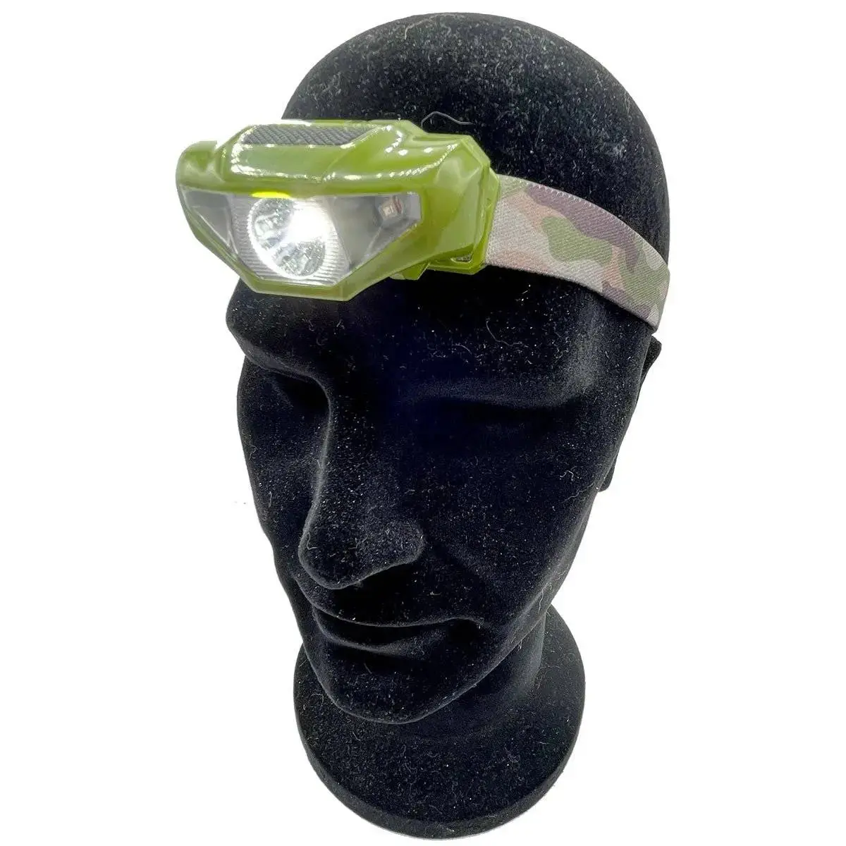 Silverpoint Infantry Head Torch With Red/Light Light 1