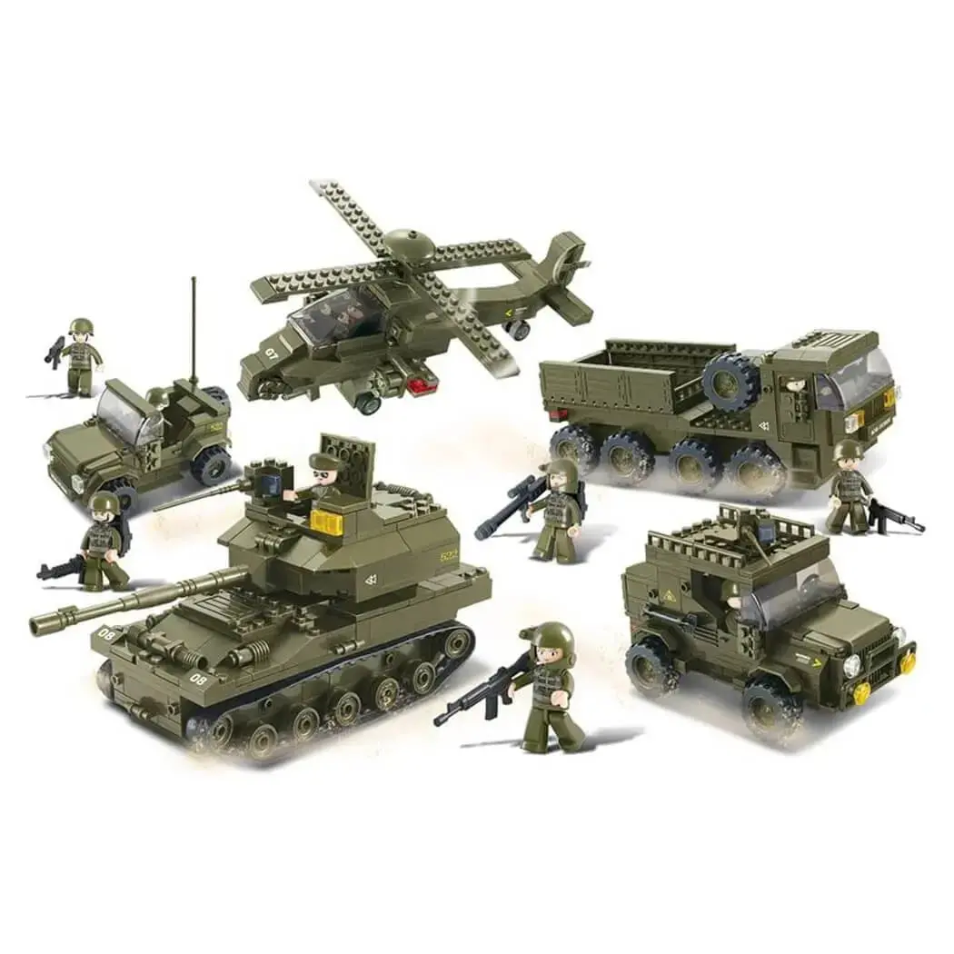 Sluban Army Land Forces Building Blocks Set M38-B0311 1