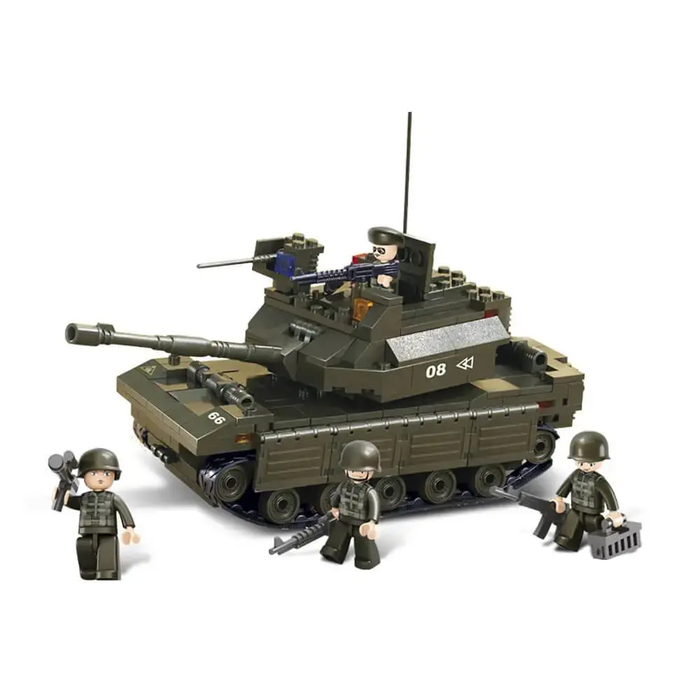 Sluban Army Small Battle Tank M38-B6500 1