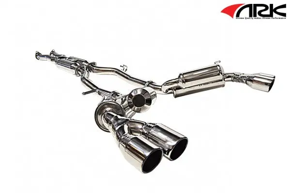 2010-2016 Hyundai Genesis Coupe [3.8L] Grip Exhaust System W/ Polished Tips | Ark - Sm0702-0102G 1