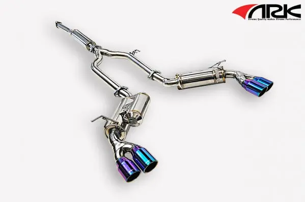 2010-2014 Hyundai Genesis Coupe [2.0T] Grip Exhaust System W/ Tecno Tips | Ark - Sm0702-0303G 1