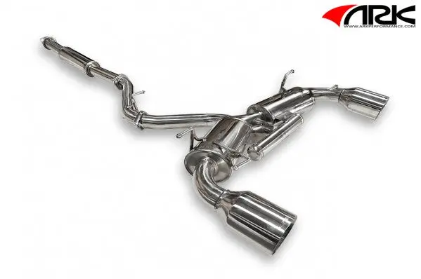 2013-2020 Scion Fr-S / Subaru Brz Dt-S Exhaust System W/ Polished Tips | Ark - Sm1202-0113D 1