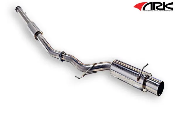 2003-2007 Mitsubishi Evolution Viii / Ix N-Ii Exhaust System W/ Polished Tips | Ark - Sm1800-0003N 1