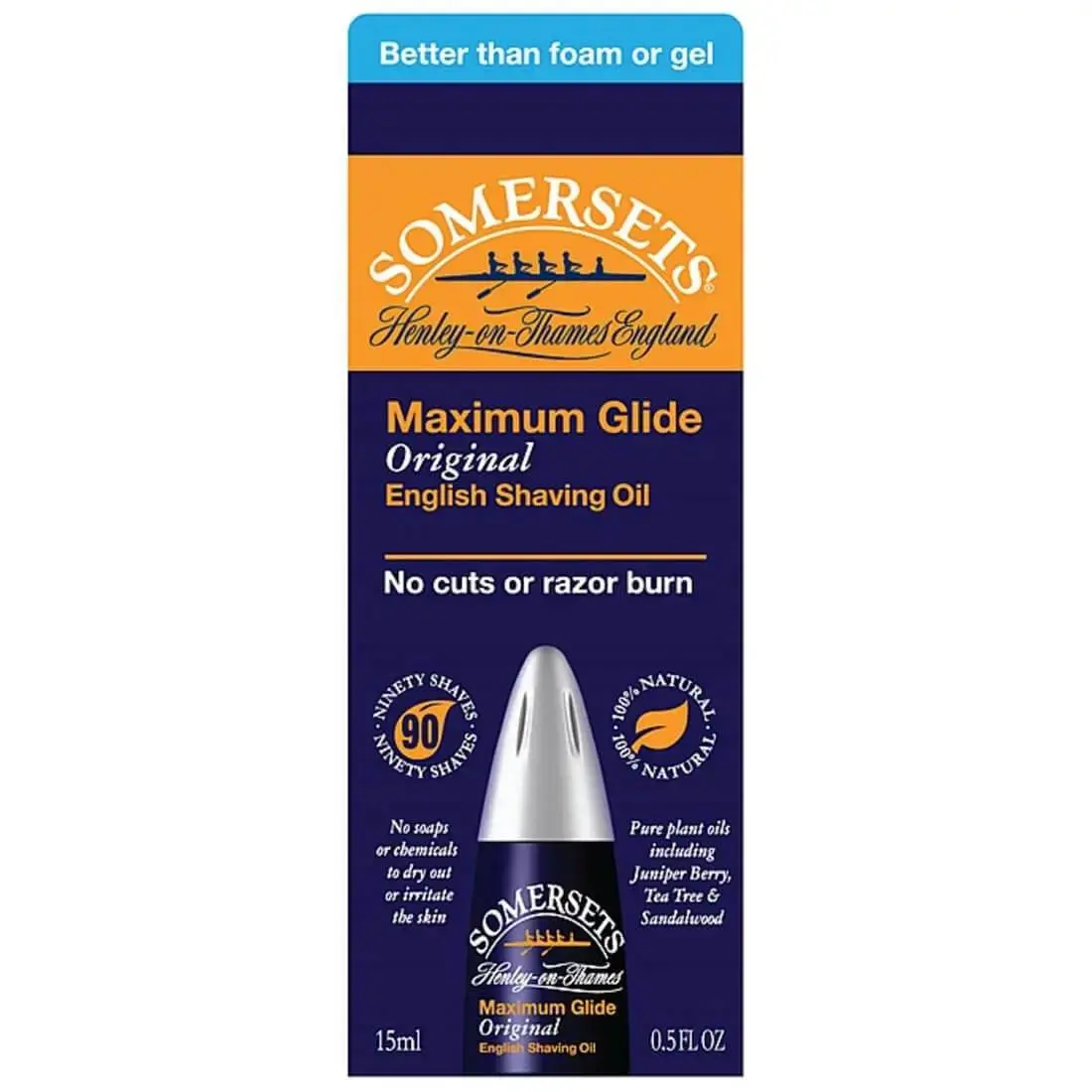 Somersets Shaving Oil Maximum Glide 15Ml 1