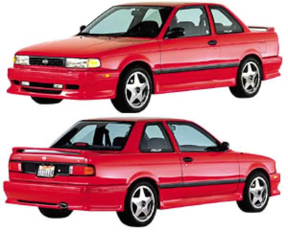 1991-1994 Nissan Sentra Sedan - Stillen Body Kit - St8160 1