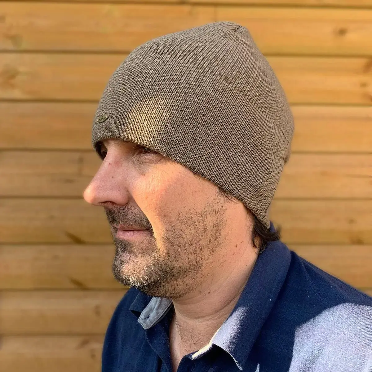 Starling Mens Slipover Merino Wool Hat 1