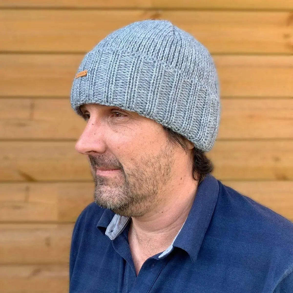 Starling Unisex Rollover Beanie Hat 12033 1
