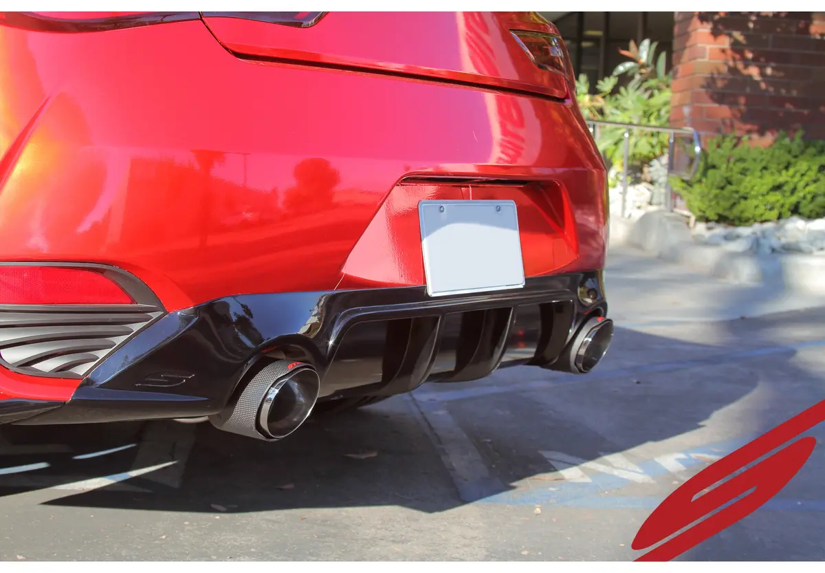 2017-2022 Infiniti Q60 [3.0T]] - Stillen Cat-Back Exhaust System [Carbon Tips] - 504454 1