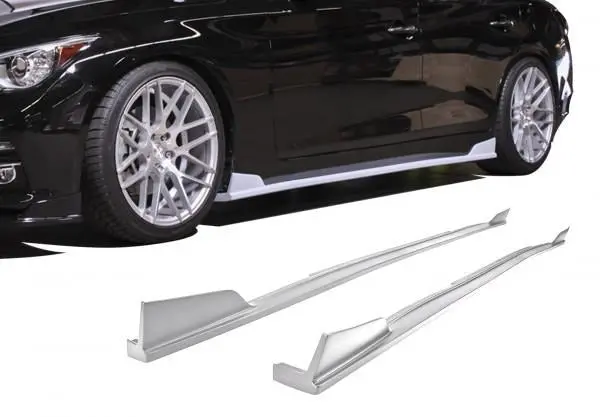 2014-2017 Infiniti Q50 - Stillen Side Skirts [Unpainted] - Kb11228 1