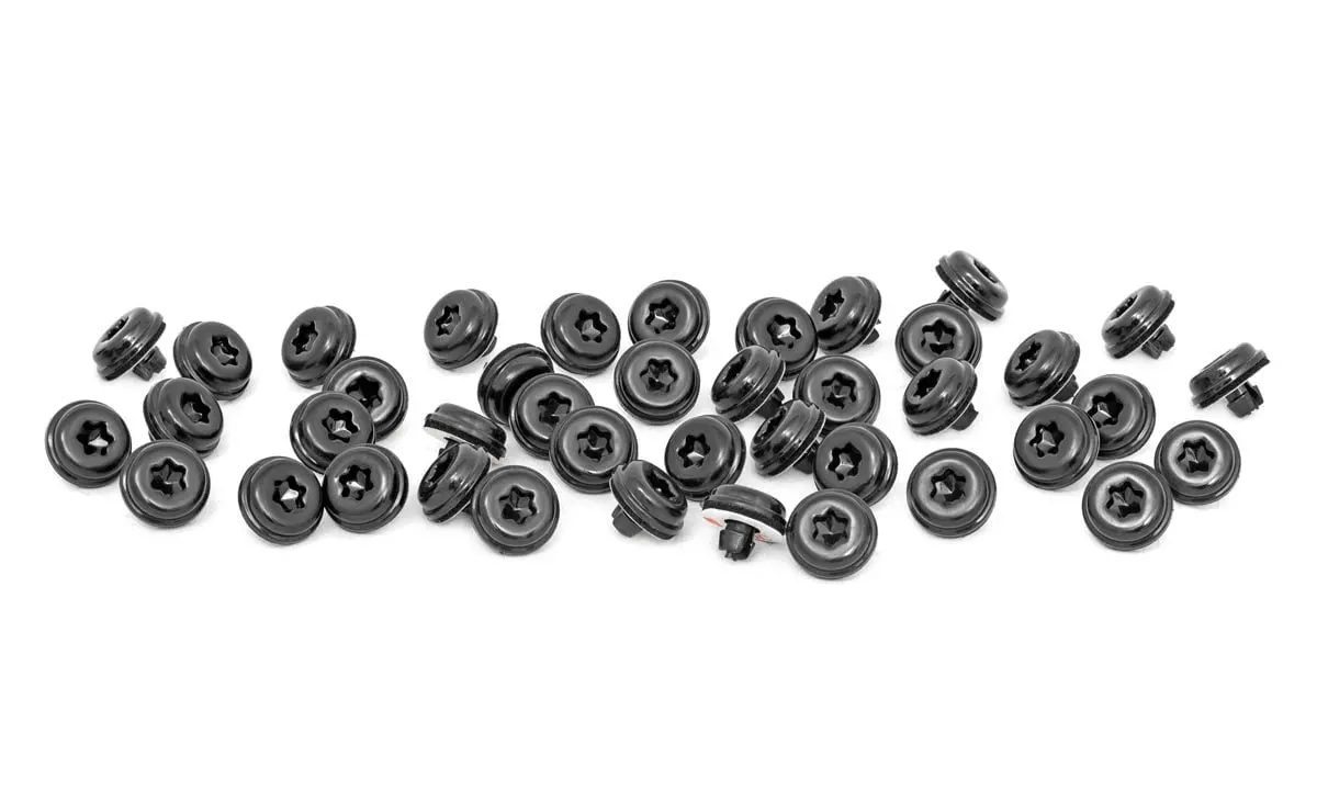 Black Rivet Kit For Rough Country Fender Flares | Rough Country | 10015 1