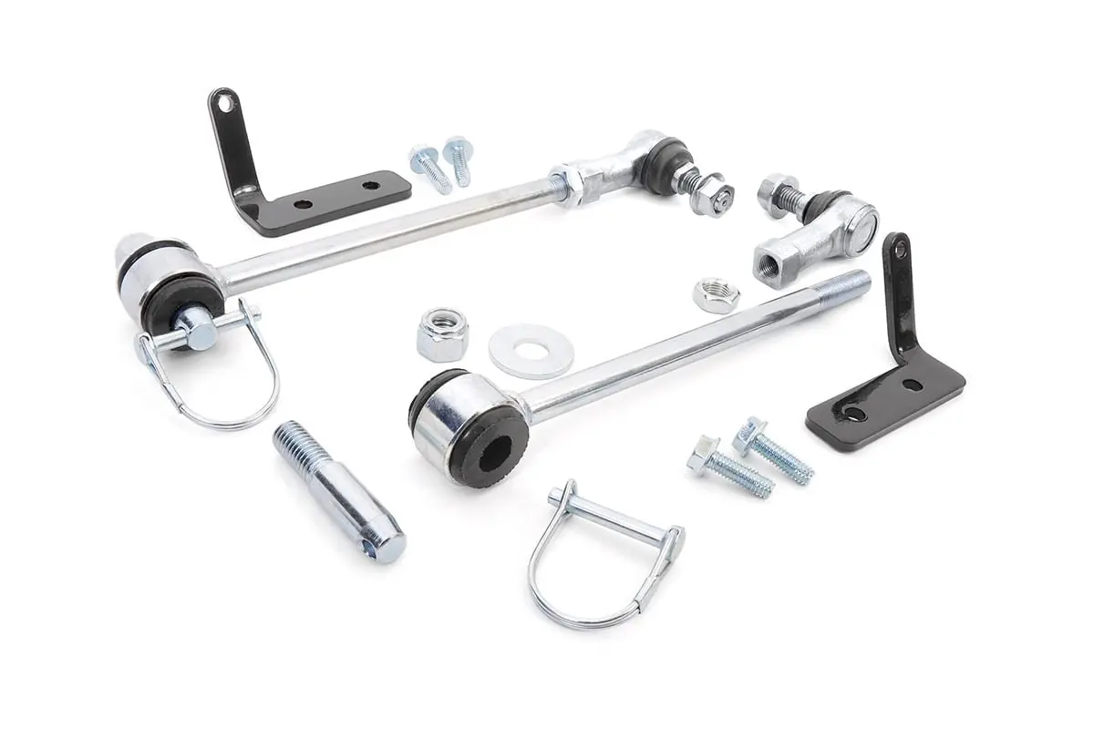Front Sway Bar Quick Disconnects For 2.5-Inch Lifts | Rough Country | 1029 1