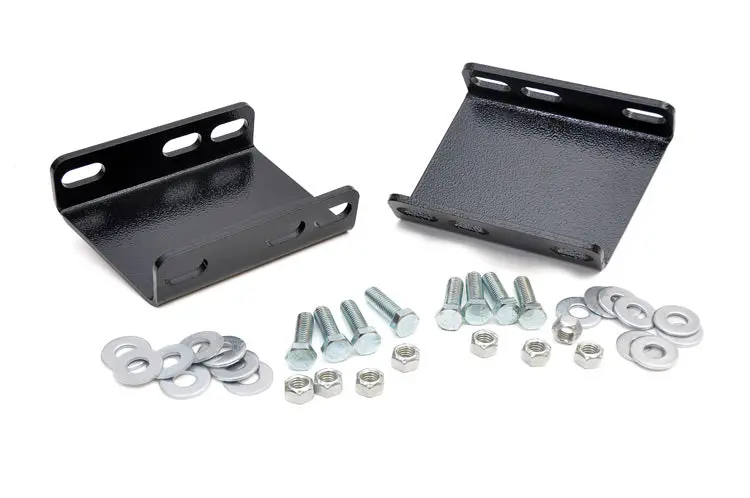 Front Sway Bar Drop Brackets For 4-6-Inch Lifts | Rough Country | 1018 1