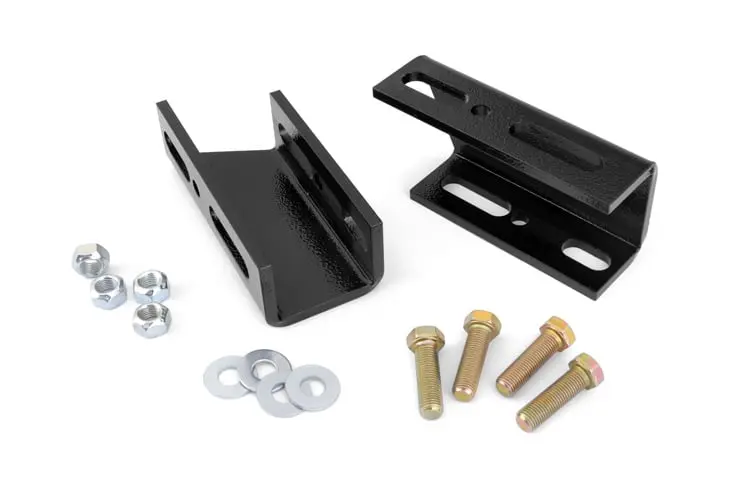 Front Sway Bar Drop Brackets For 2-6-Inch Lifts | Rough Country | 1019 1