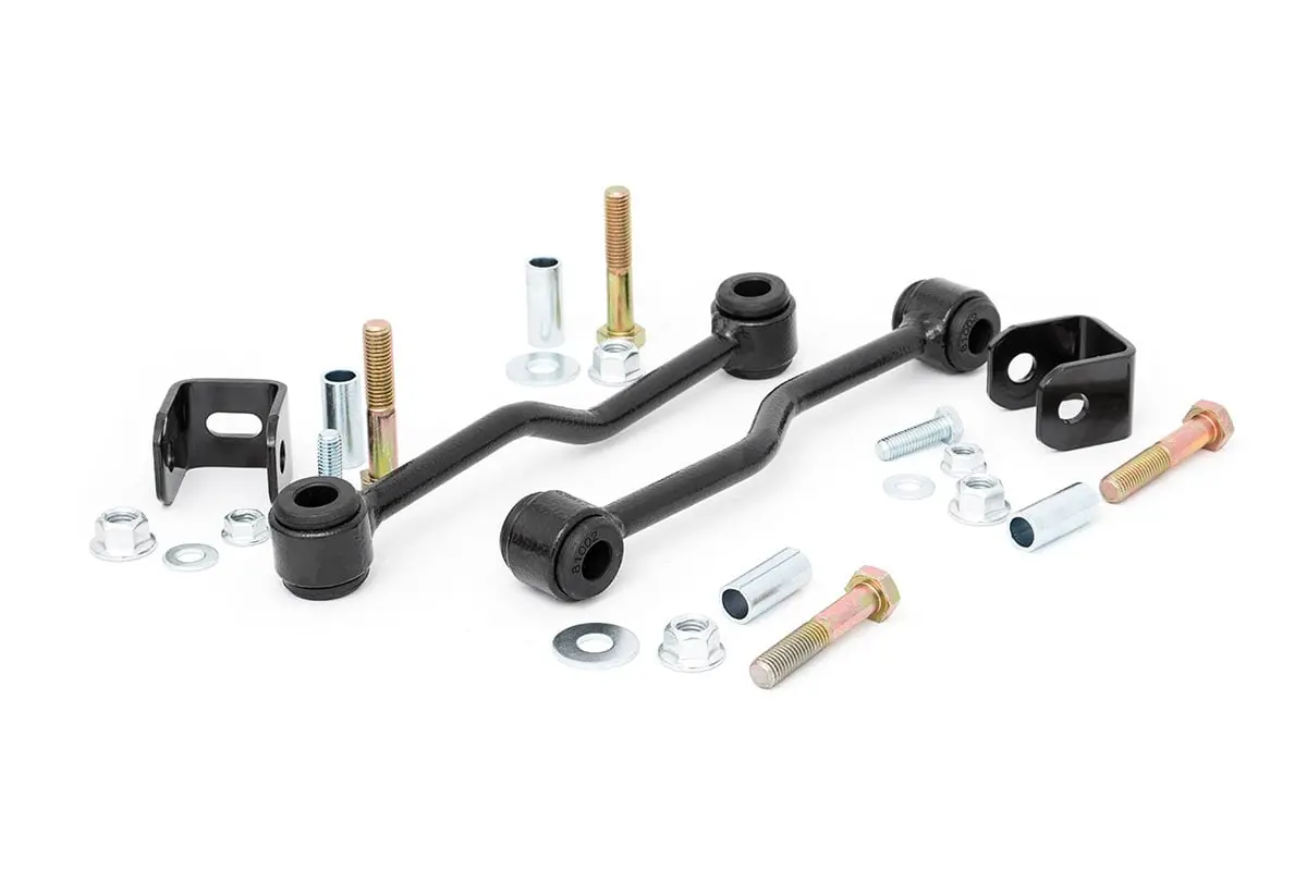 Tj/Xj Front Sway Bar Links - 4-5 Inch Lifts | Rough Country | 1028 1