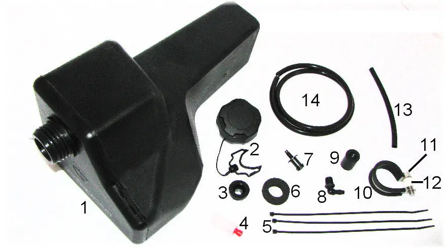 Rotofab - Washer Reservoir Relocation Kit Ii For 5Th Gen Camaro 1