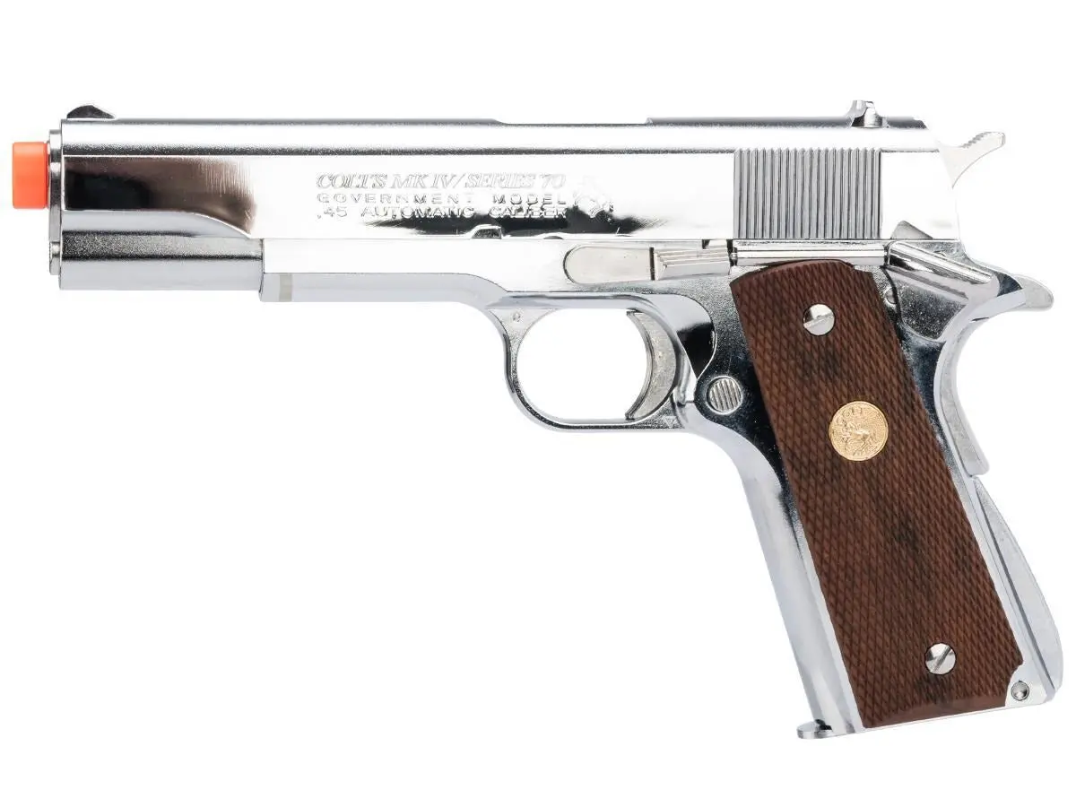Tokyo Marui Colt Government Mark Iv Series 70 (Nickel Finish) 1