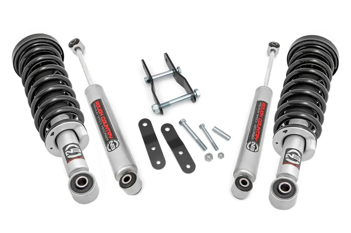 2.5 Inch Lift Kit | N3 Struts | Toyota Tacoma 2Wd/4Wd | 1997-2004 | Rough Country | 740.23 1