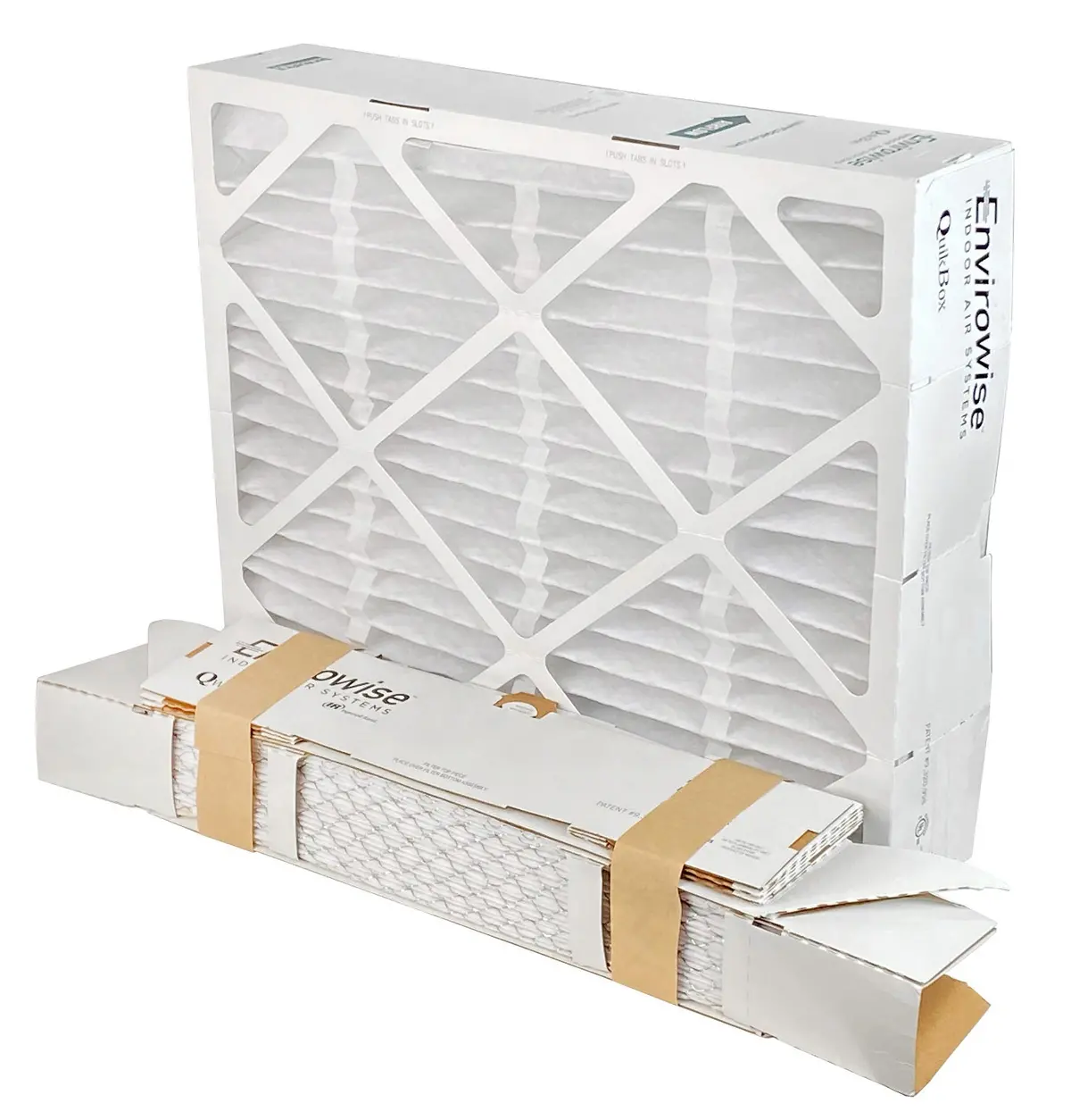 Trane Flrqb5fr21m13 - 20.2" X 26" X 4.7" Quikbox Filter Media 2-Pack, Merv 13 1