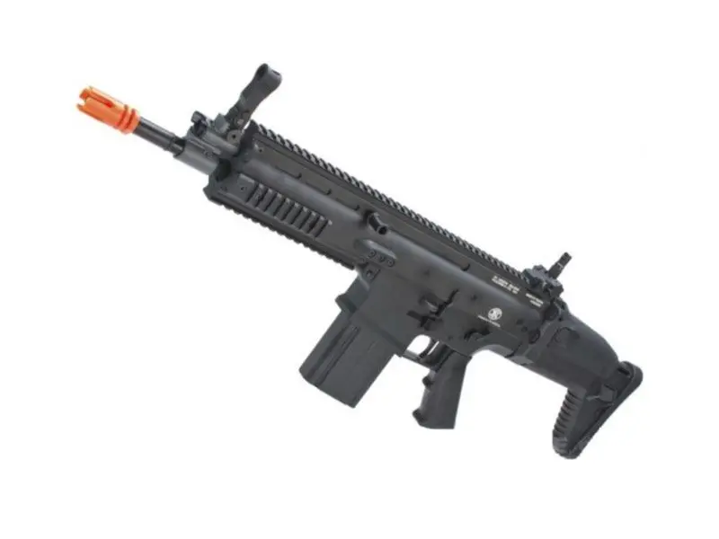 Vfc Cybergun Licensed Fn Herstal Scar-H Mk17 Cqc Aeg (Black / Tan) 1