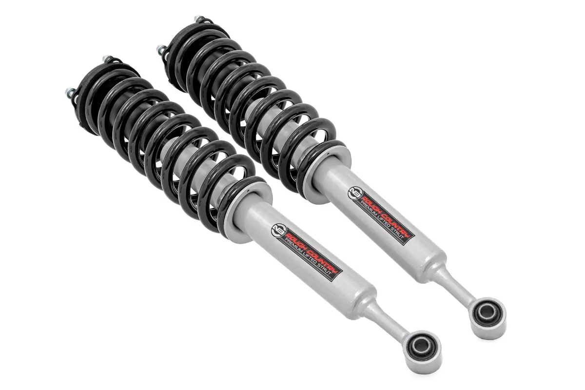 Loaded Strut Pair | 4.5 Inch | Toyota Tundra 4Wd | 2007-2021 | Rough Country | 501099 1