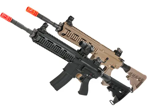 We-Tech Hk416 888 Gbbr (Black / Tan) 1