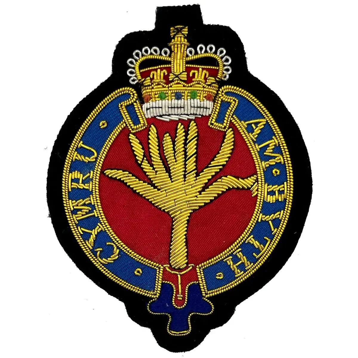 Welsh Guards Wire Bullion Blazer Badge 1