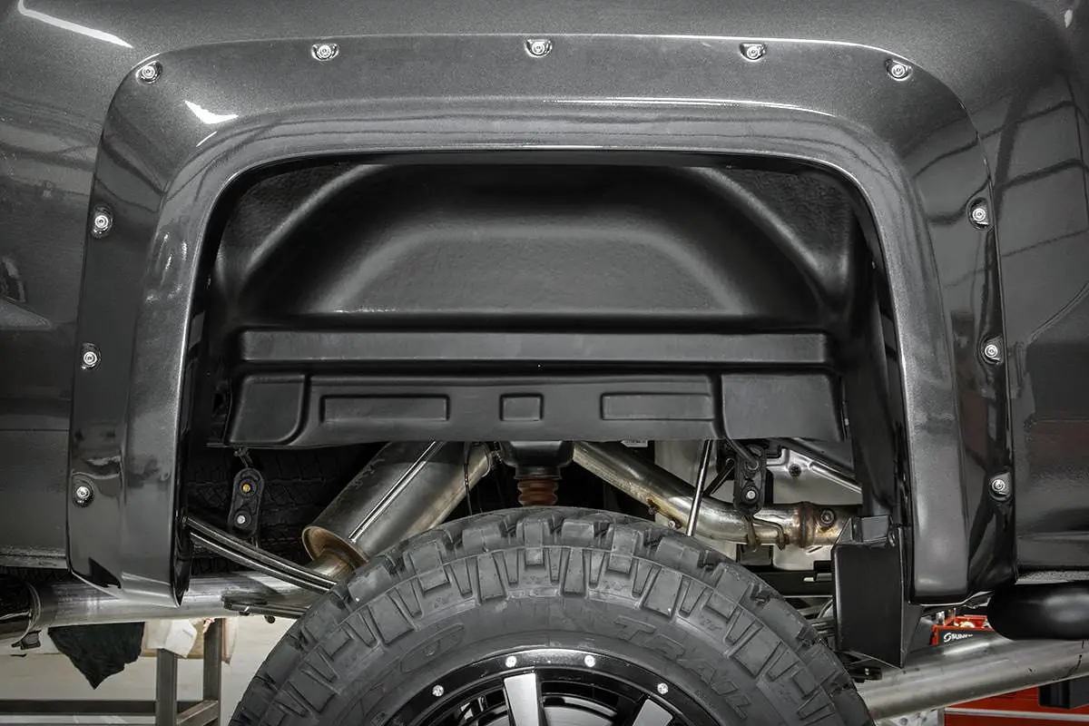 Wheel Well Liners | Rear | Chevrolet Silverado 1500 2Wd/4Wd 1500 | 2014-2018 | Rough Country | 4214 1