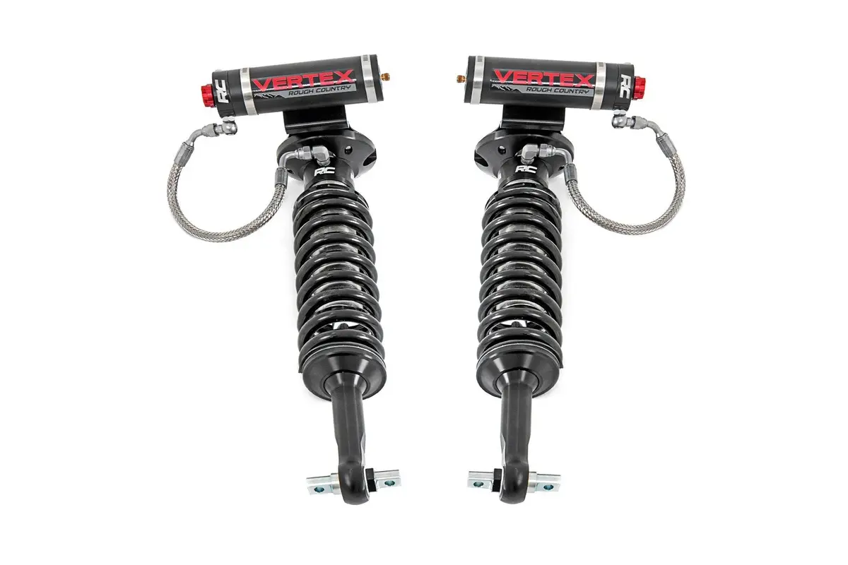 Vertex 2.5 Adjustable Coilovers | 3.5" | Chevrolet Silverado/Gmc Sierra 1500 | 2019-2022 | Rough Country | 689032 1