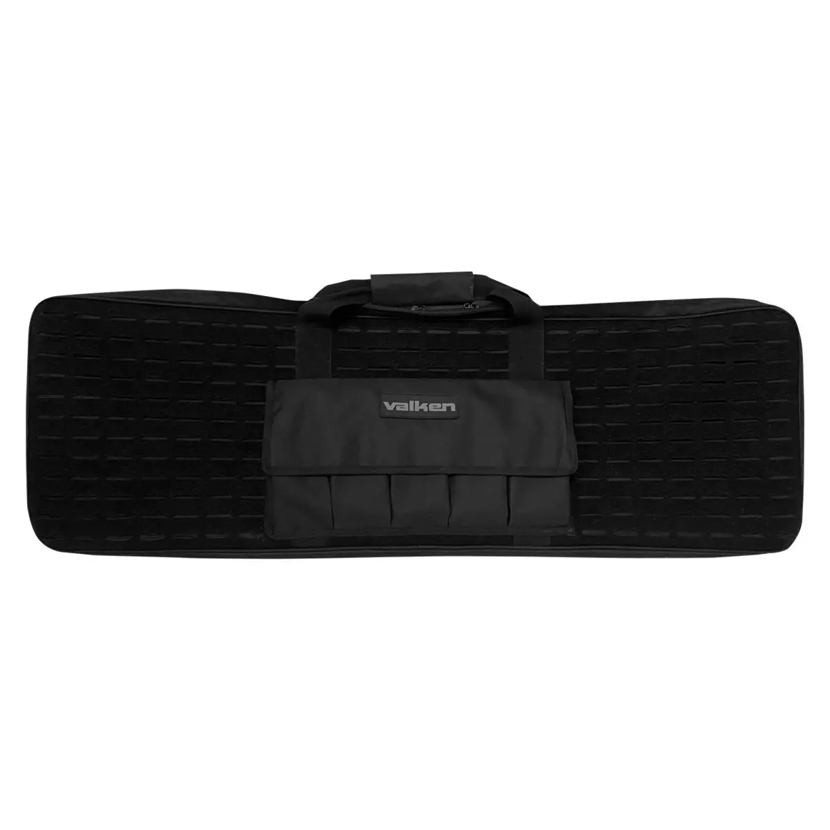 Valken 38 Inch Zulu Patch Wall Tactical Gun Bag (Black / Grey) 1