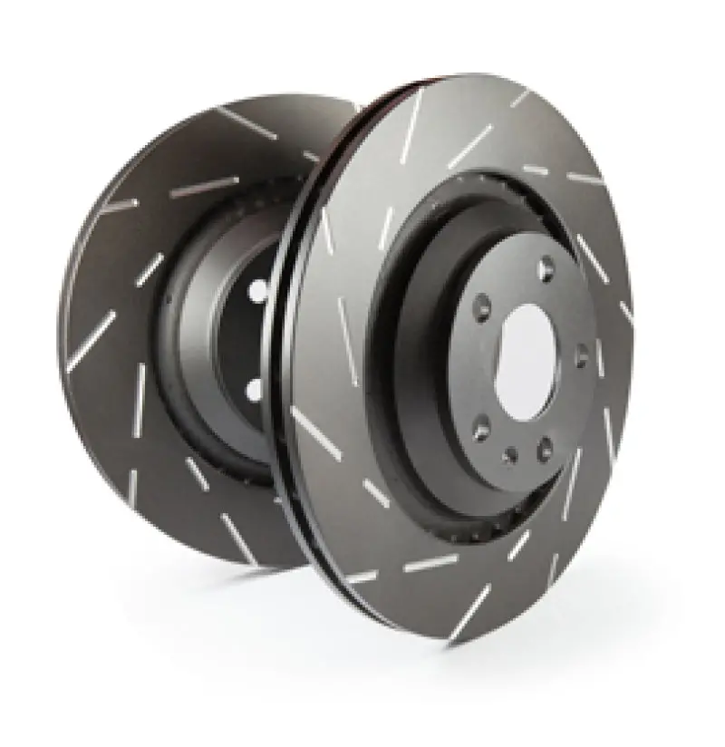 Ebc Usr Slotted Front Brake Rotors For 2019+ Hyundai Veloster N (2Nd Gen, Performance Package) 2