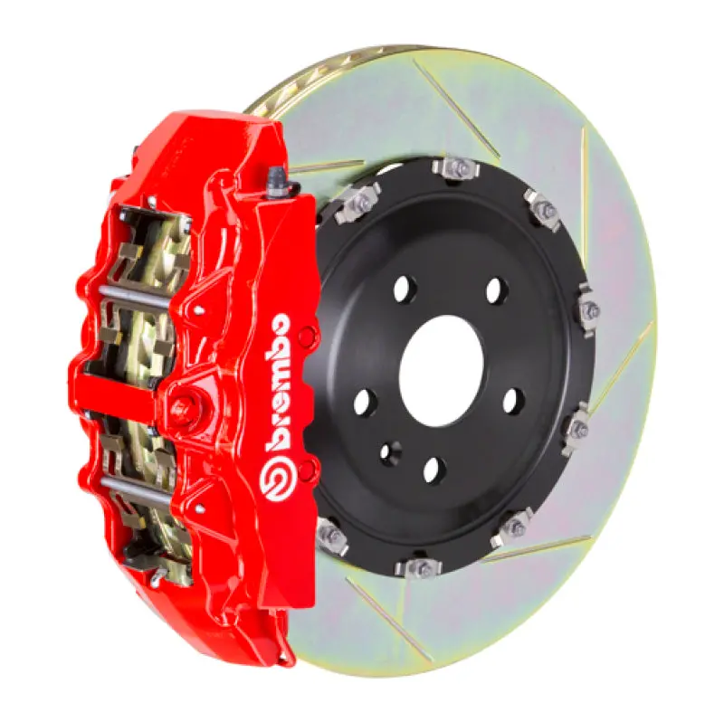 Brembo Gt Big Brake Kit For Tesla Model S (2014+, Awd, Non-Plaid) – Front: 6-Piston Calipers, 380X34Mm Two-Piece Slotted Rotors 1