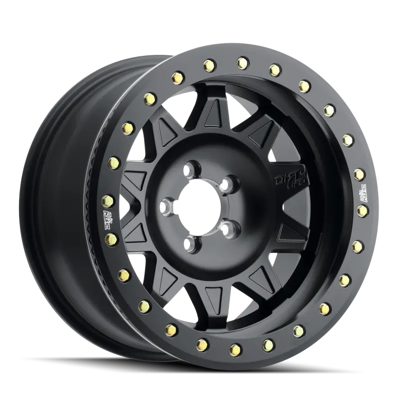Dirty Life Roadkill Matte Black Alloy Wheel – 17X9", Blank Bolt Pattern, -14Mm Offset, 71.5Mm Hub Bore 1