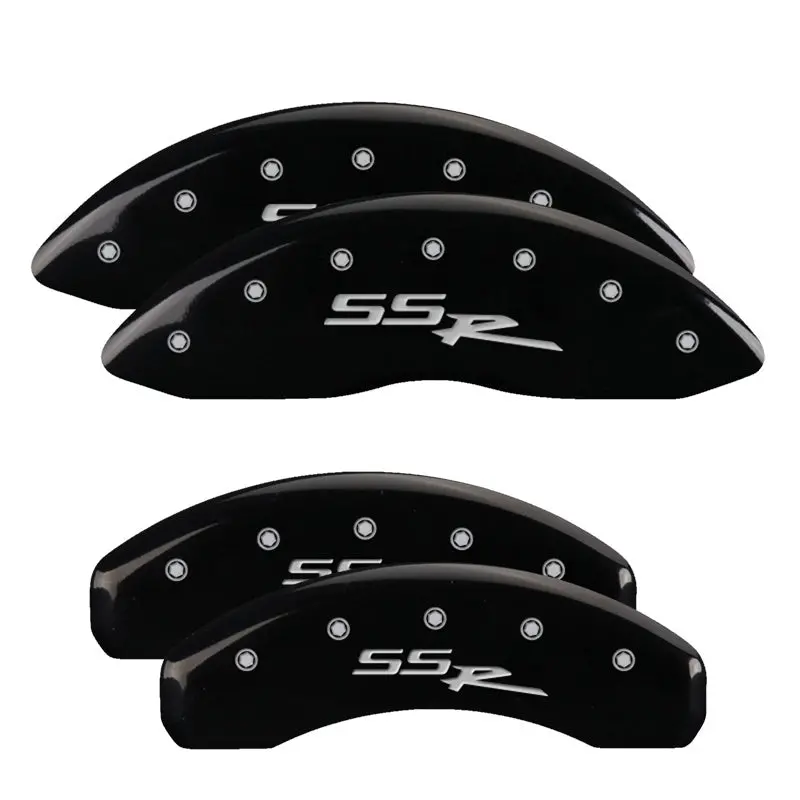Mgp Engraved 4-Piston Caliper Covers – Vintage-Style Design With Rt Yellow Finish And Black Accents 2