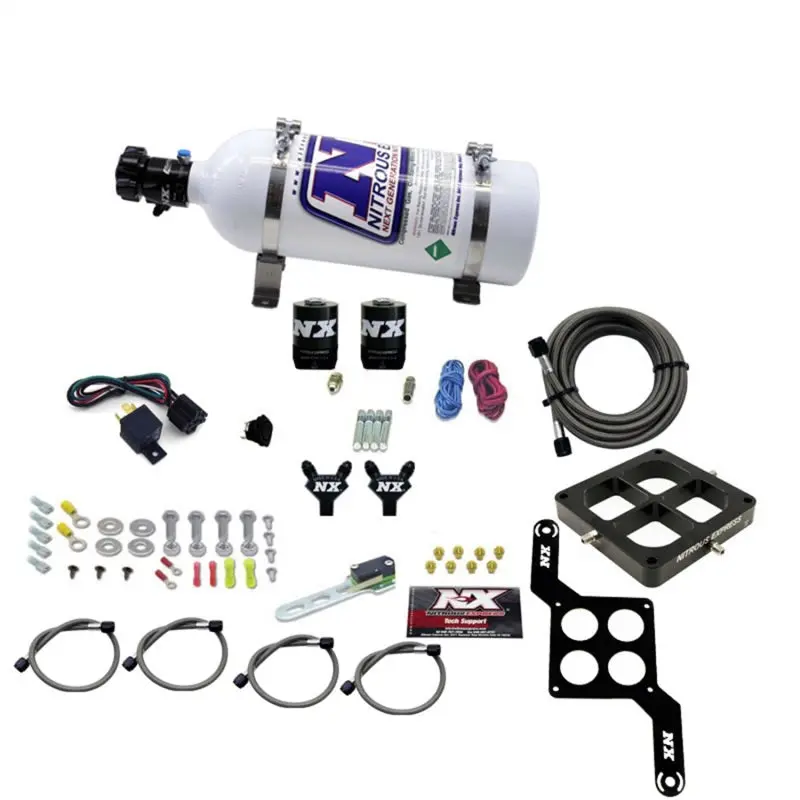 Nitrous Express Dominator Stage 6 Nitrous System – Billet Crossbar Kit (50–300 Hp) With 5-Lb Bottle 1