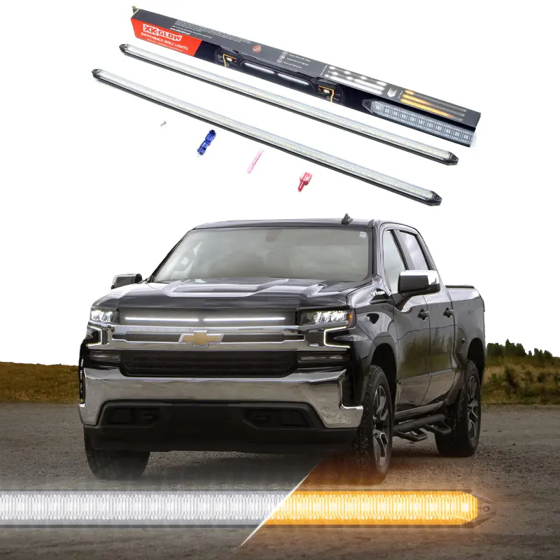 Xk Glow 22-Inch Led Grill Lights – Switchback Function, Startup Animation, Sequential Turn Signals 1