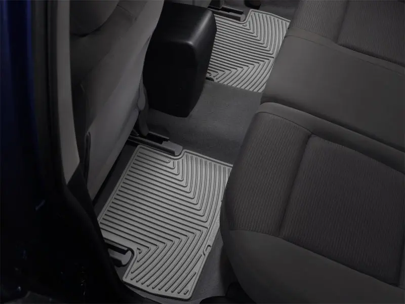 Weathertech Rear Rubber Floor Mats For 2006–2012 Bmw 3-Series – Grey 1