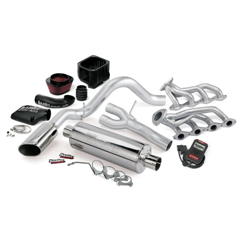 Banks Powerpack System – Tuned Intake, Exhaust, And Tuning For 2009 Chevrolet 5.3L Ccsb/Ecsb Ffv (Stainless Steel Exhaust W/ Chrome Tip) 1