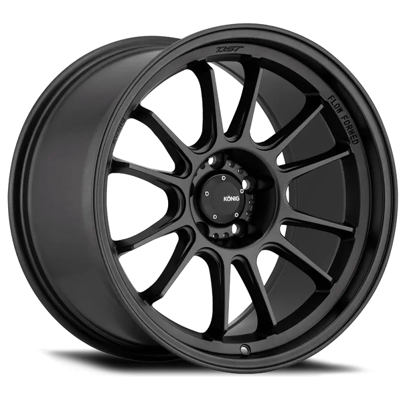 Konig Hypergram 18X11 Flow-Formed Wheel – Matte Black Finish, 5X120 Bolt Pattern, 44Mm Offset 1