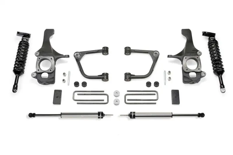 Fabtech Upper Control Arm Kit For 2016–2019 Toyota Tundra 4Wd Trd Pro – 2" Lift With Uniballs & Dual-Adjustable Coilovers 1