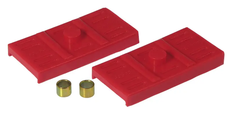 Prothane Red Lower Spring Pad For 1967–1969 Chevrolet Camaro & Firebird – Monoleaf Design 1