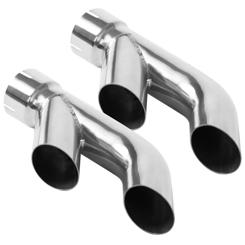 Magnaflow Turn-Down Exhaust Tip – 2.50" Inside Diameter, Single-Set Finish 1