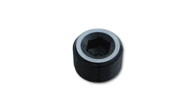 Vibrant 1/8In Npt Socket Pipe Plugs - Aluminum 1