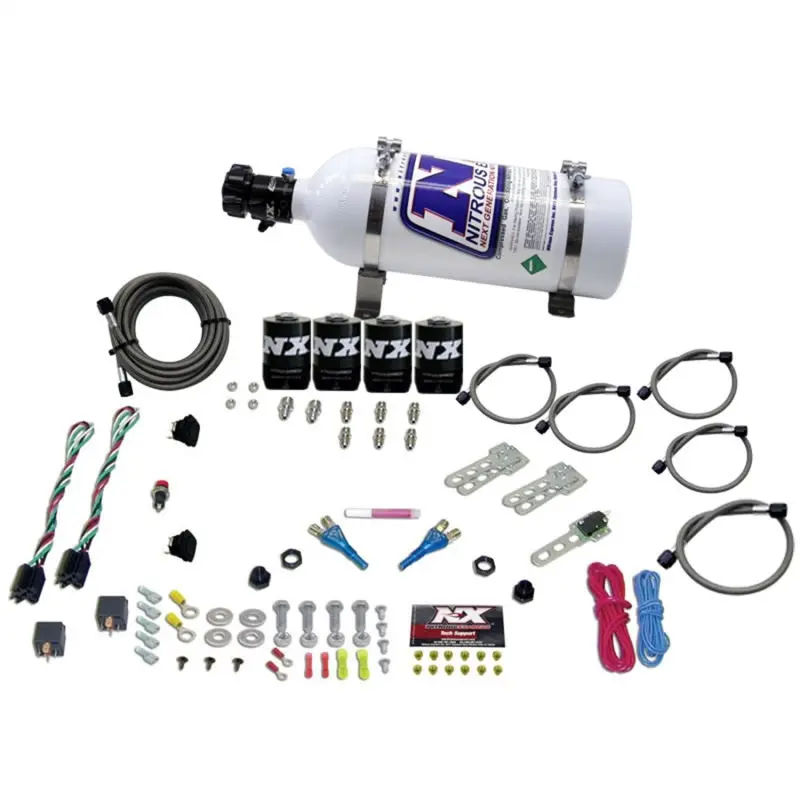 Nitrous Express Gm Efi Dual Stage Nitrous Kit (50-150Hp X 2) W/5Lb Bottle 1