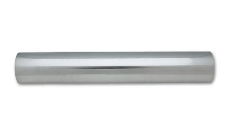 Vibrant Polished Aluminum Tubing – 1.5In Outer Diameter, 18In Straight Length, Universal Fabrication Use 1