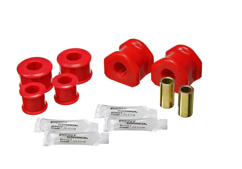 Energy Suspension Front Sway Bar Bushing Kit – 22Mm Red Polyurethane For 2011–2014 Ford Mustang 1
