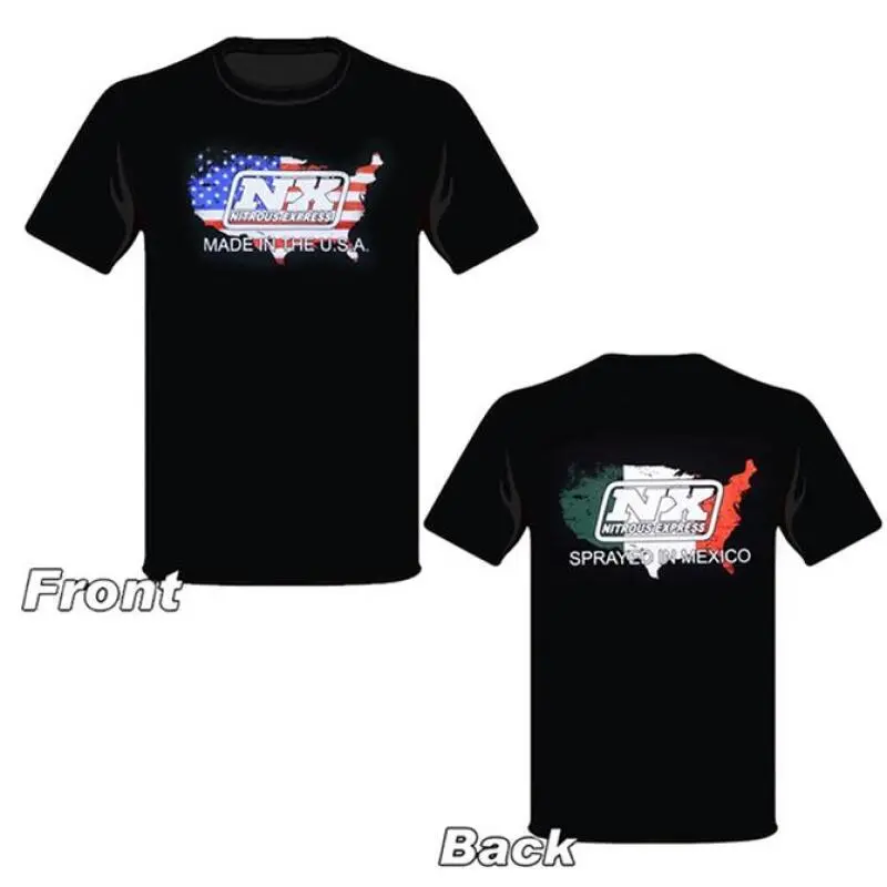 Nitrous Express Official Black Cotton T-Shirt – Screen-Printed In Mexico, Small Size 1
