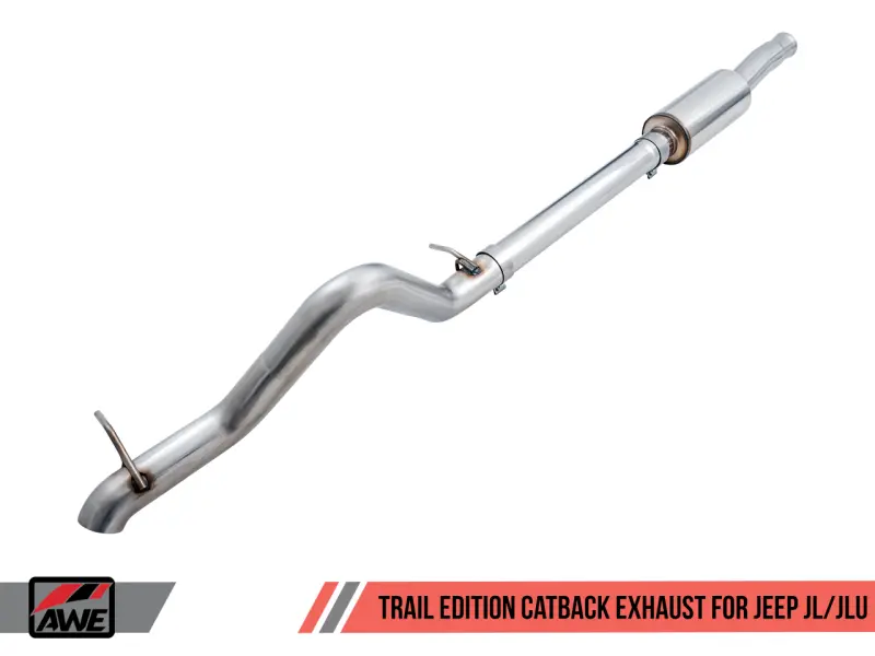 Awe Tuning Cat-Back Exhaust System For 2018+ Jeep Wrangler Jl/Jlu 2.0T Trail Edition 1